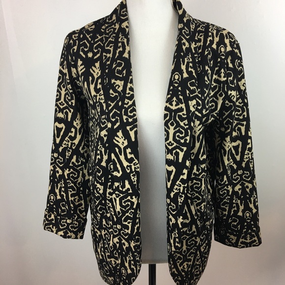 Lush Jackets & Blazers - Lush Drape Style Brown and Black Blazer Size Small